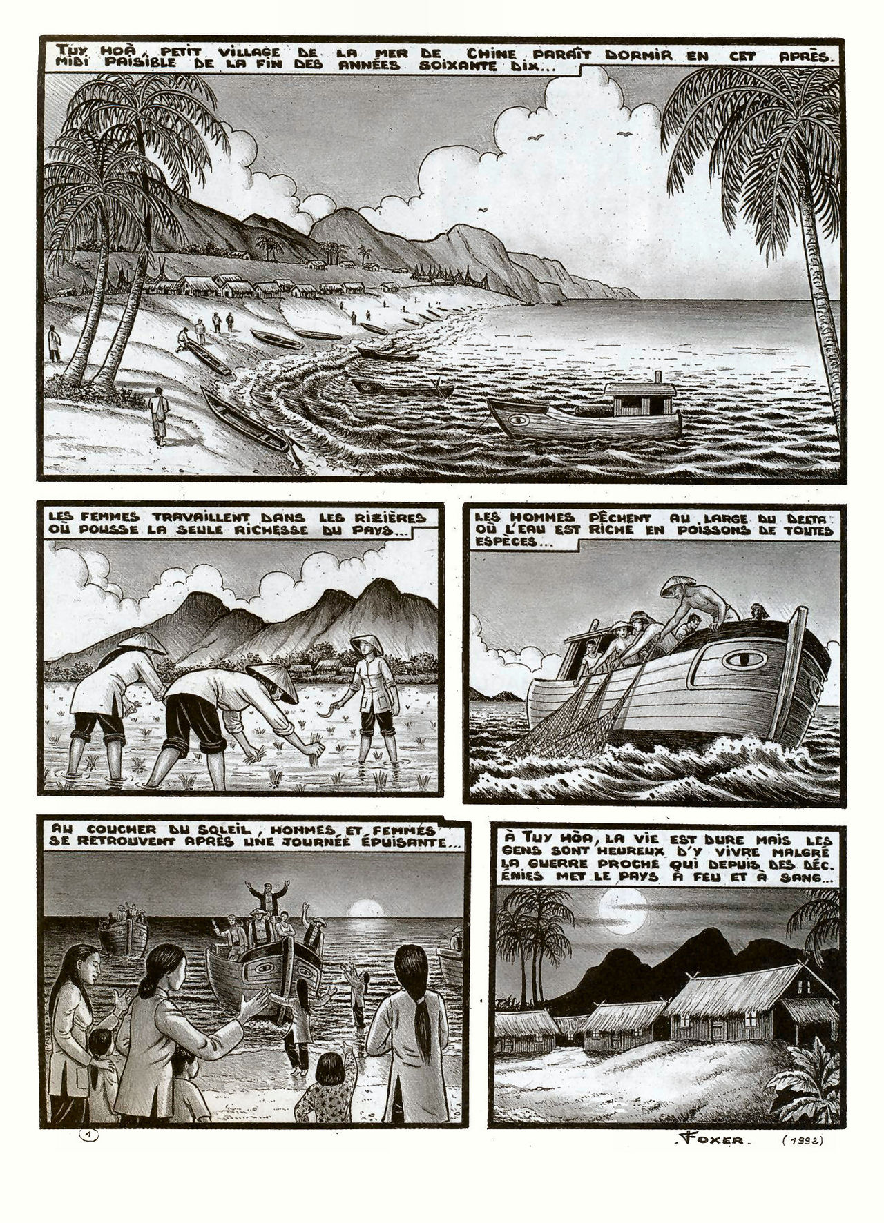 Viols au village - Vietnam 1070 page 2 full