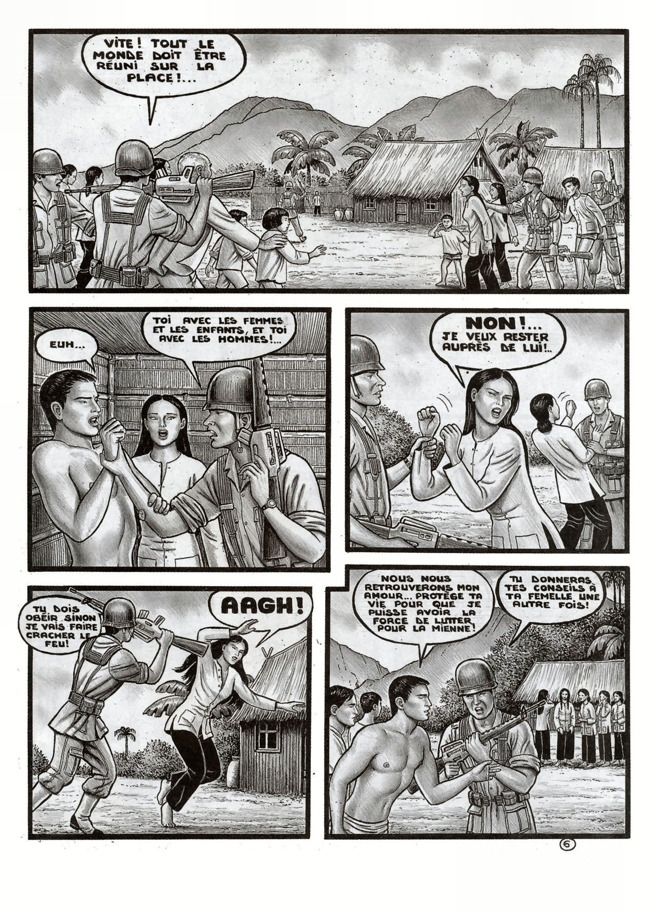Viols au village - Vietnam 1070 page 7 full