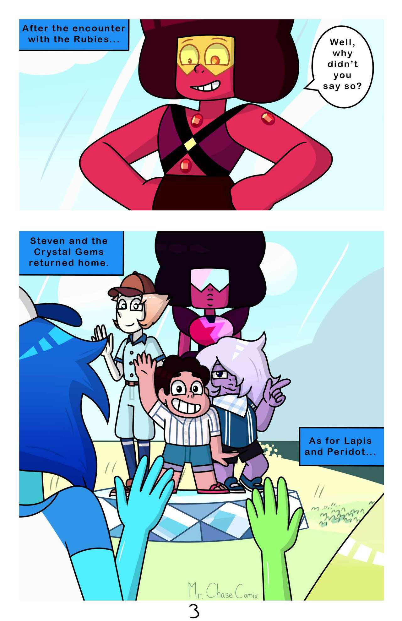 A Little Lapidot Comic page 3 full