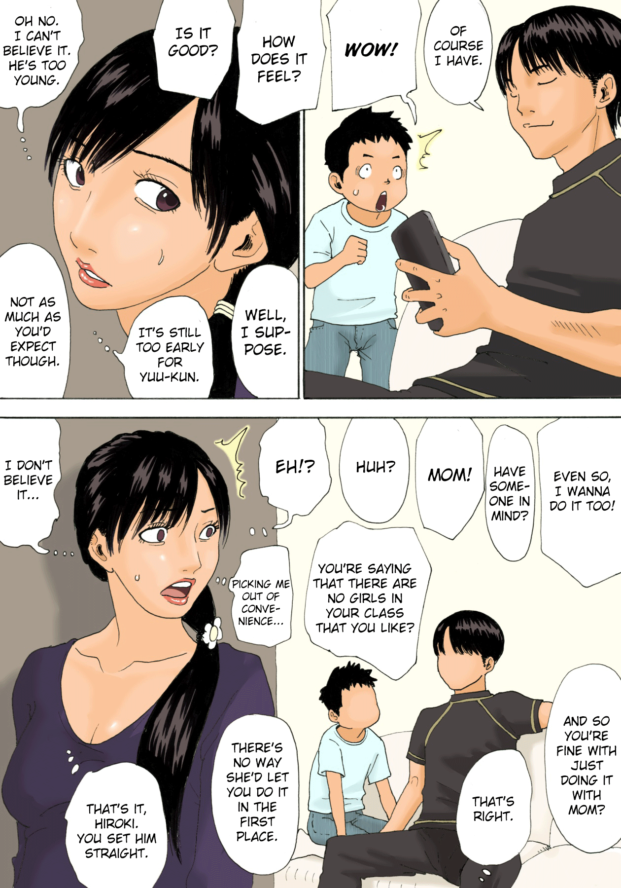 Mama o Nemurasete | Putting Mom to Sleep page 4 full