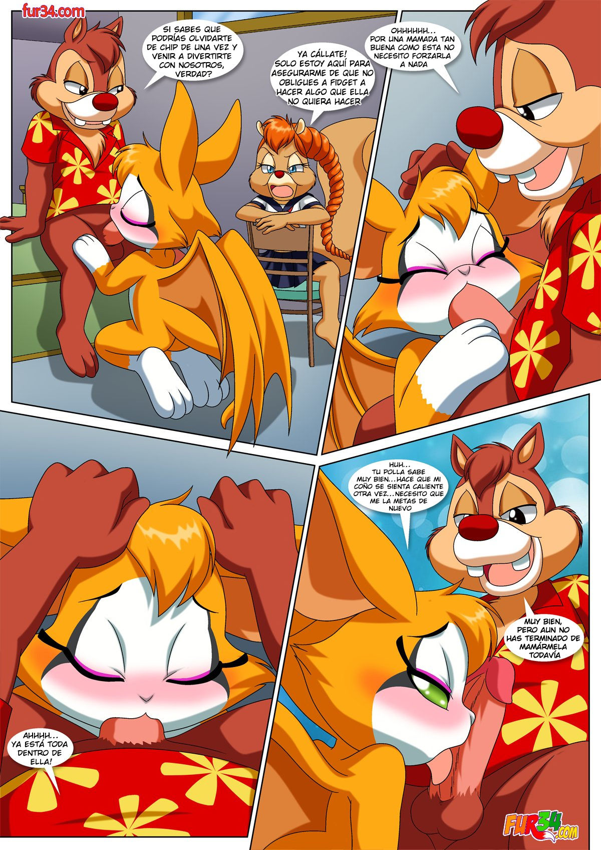 Chip &amp; Dale Recue Rodents 6 - Un Tiempo para el Amor page 8 full