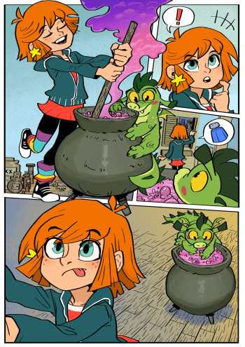 Hexe Lilli Comic cover