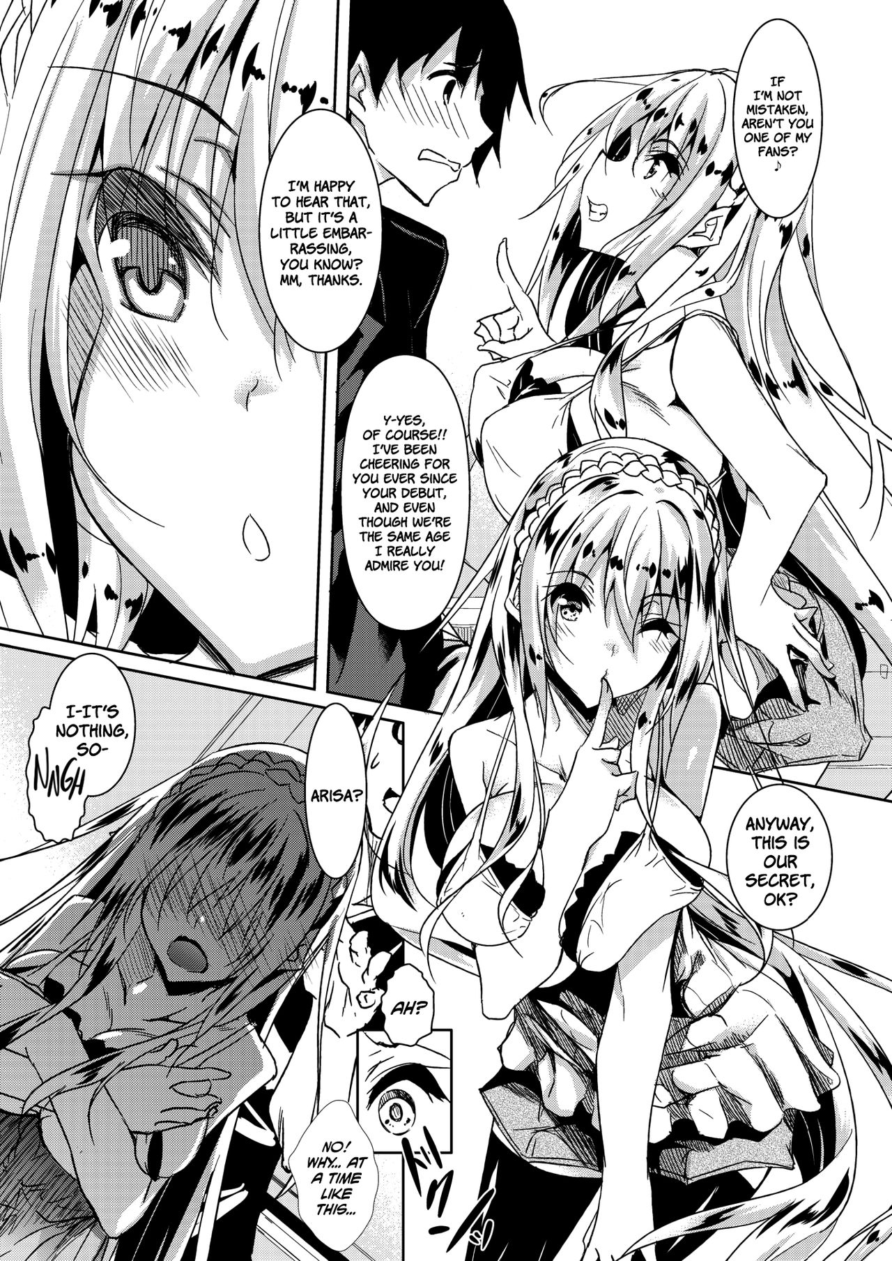 Milk Mamire | Milk Drenched Ch. 1-4  =White Symphony= page 7 full