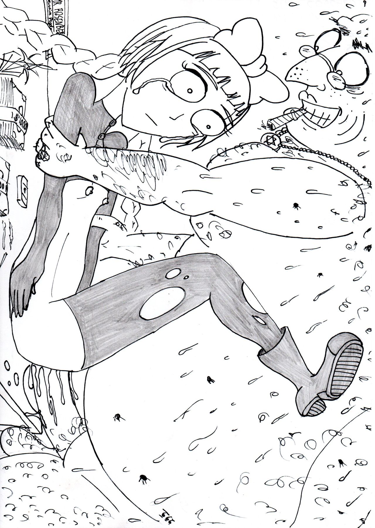 Failedcartoonist's  inks page 1 full