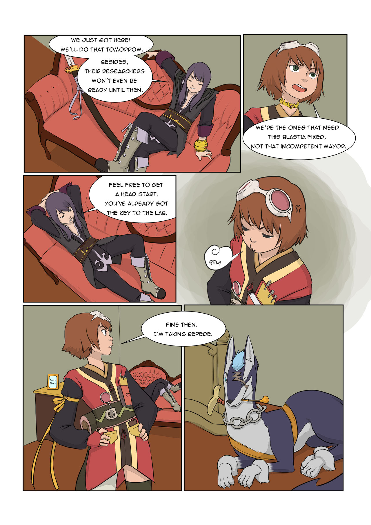 Tales of Rita and Repede - Episode 1 - Entirely for Scientific Reasons page 3 full