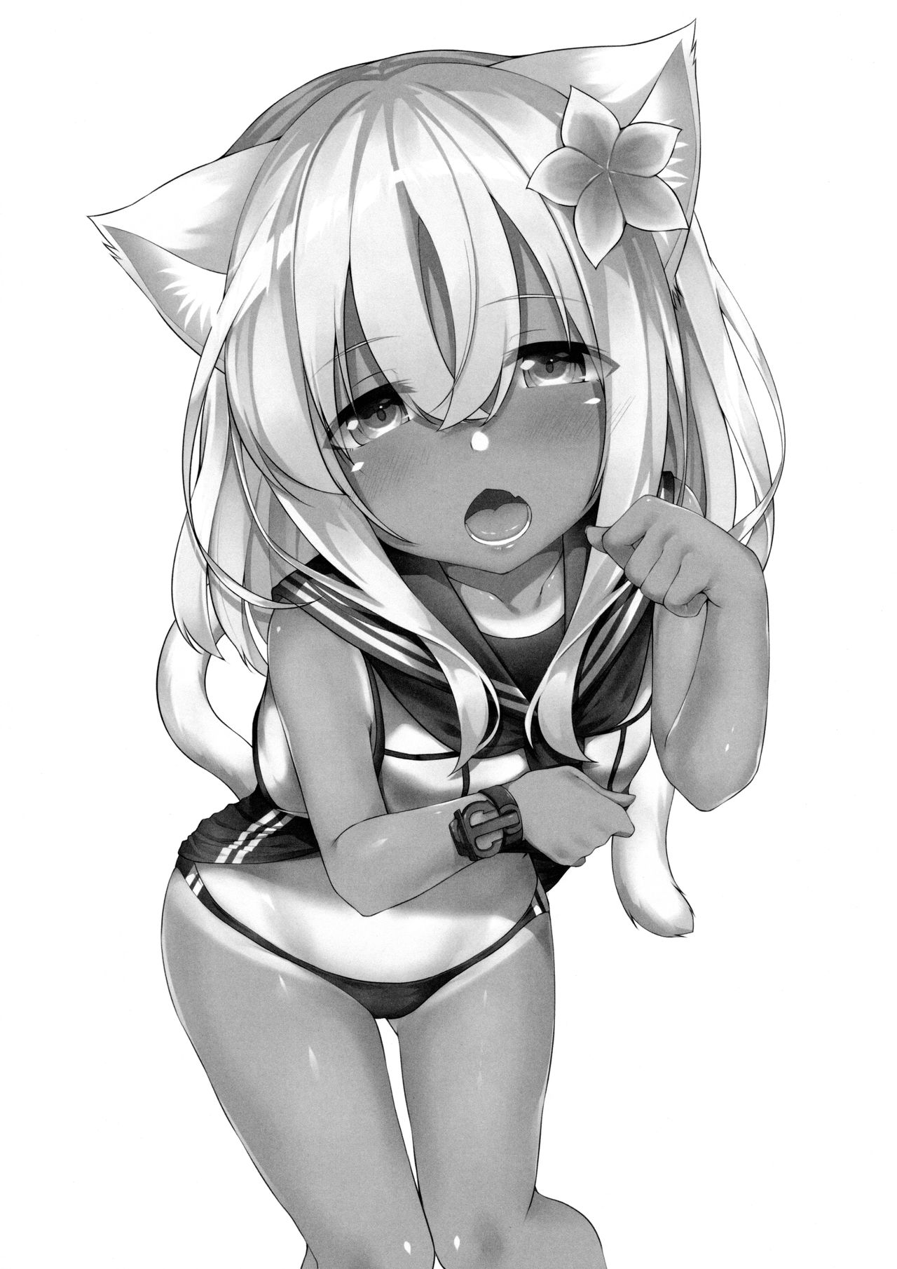 Kemomimi Ro-chan to Danke ga Shitai. page 2 full