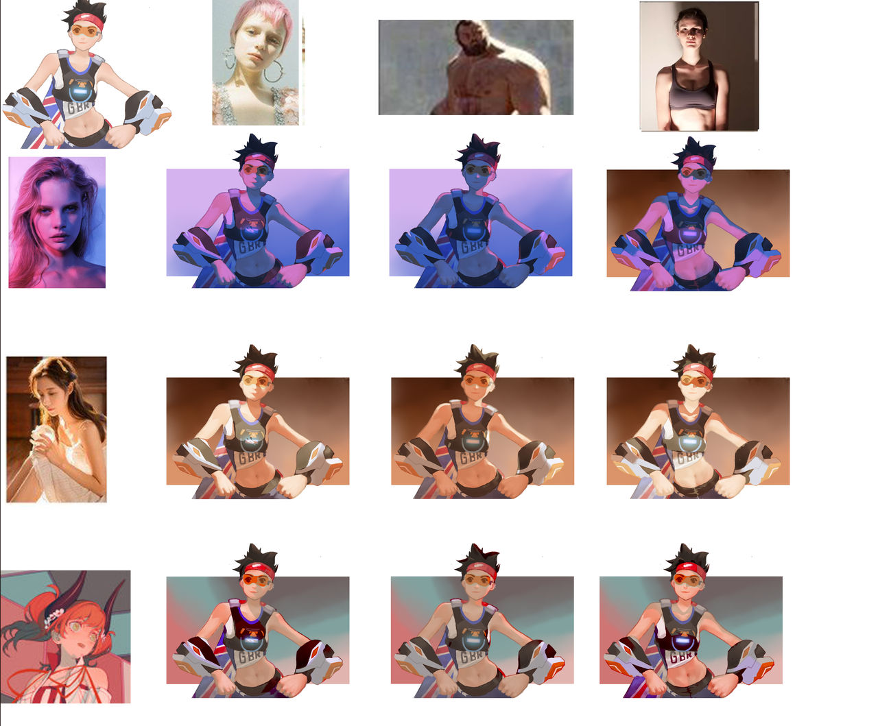 Tracer from Overwatch page 9 full