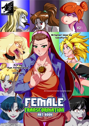 Female Transformation Art Book 2 cover