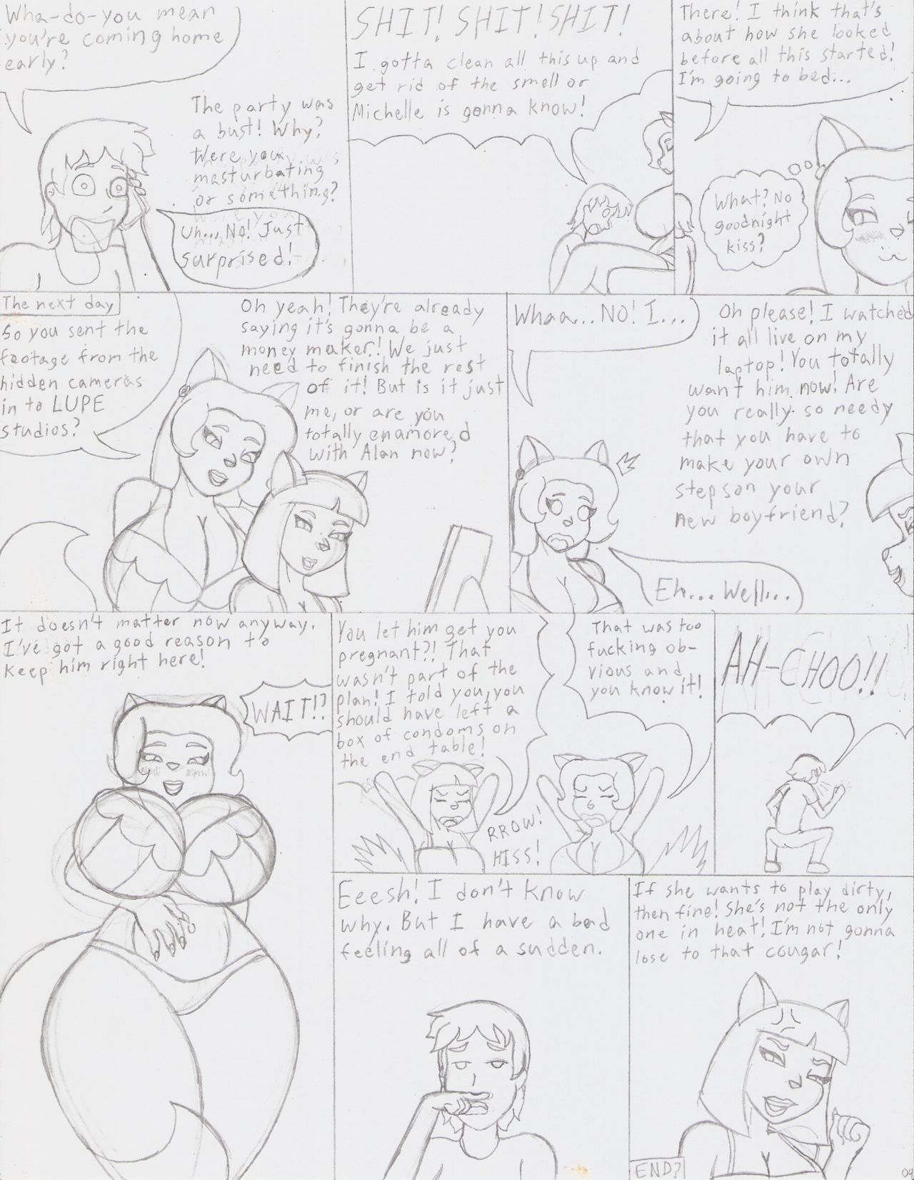 Foxtide888 Sketch Comics Gallery page 10 full