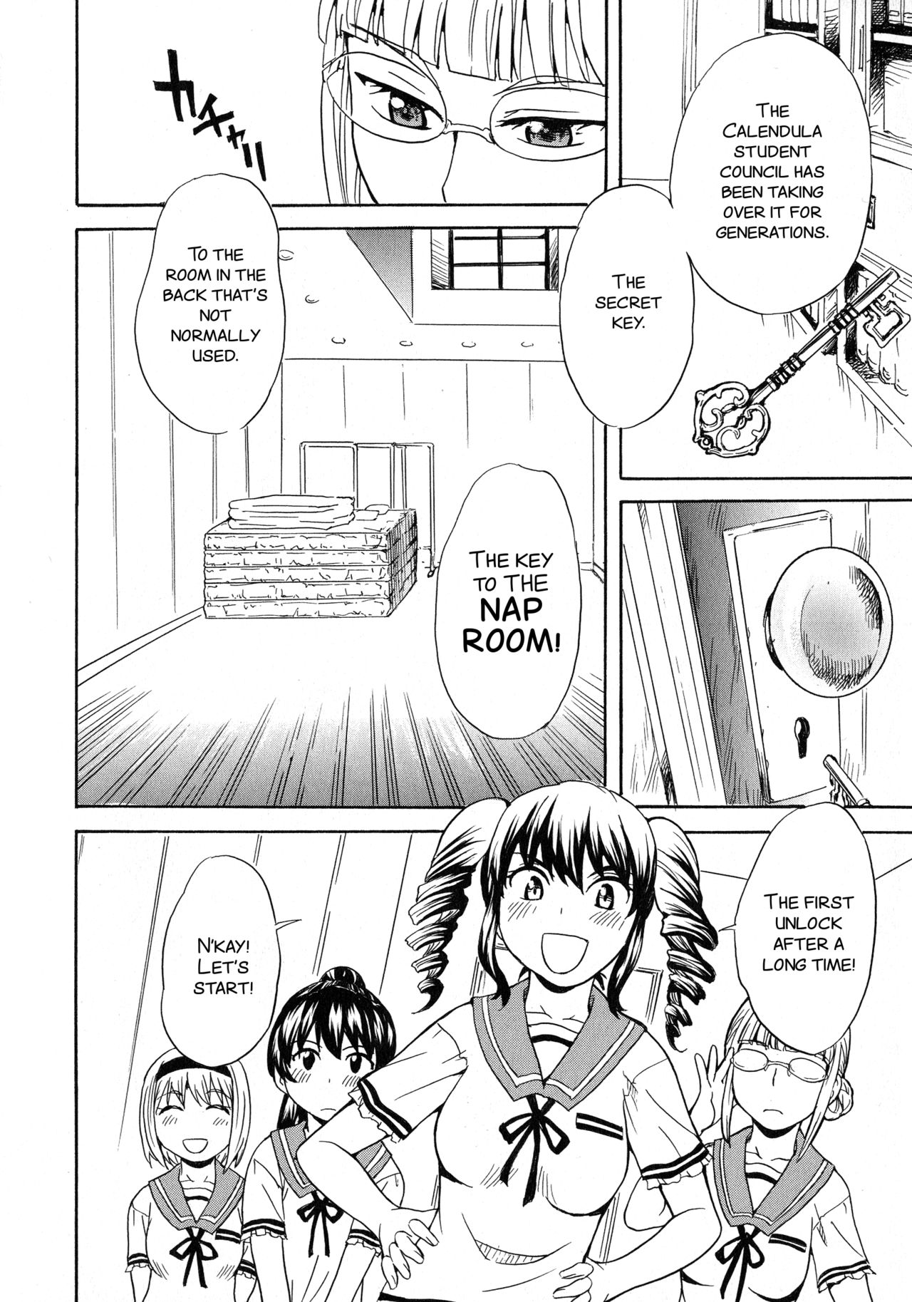 Calendula Joshi Seitokai! page 8 full