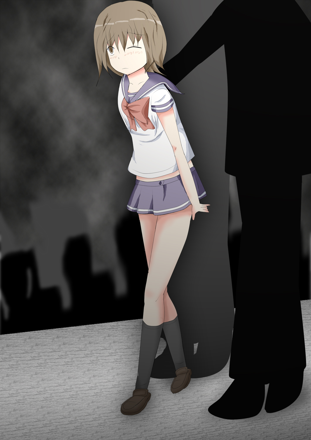 Seifuku Shoujo Kubishime Seme 2 page 5 full