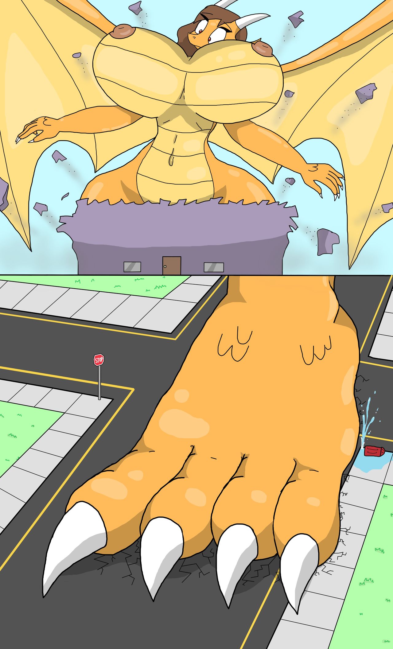 Melissa's Dragon Statue page 5 full