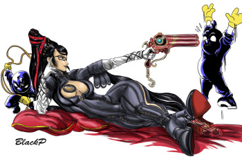 The kidnap of Bayonetta cover