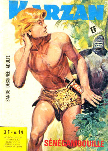 Elvifrance - Karzan - 14 cover