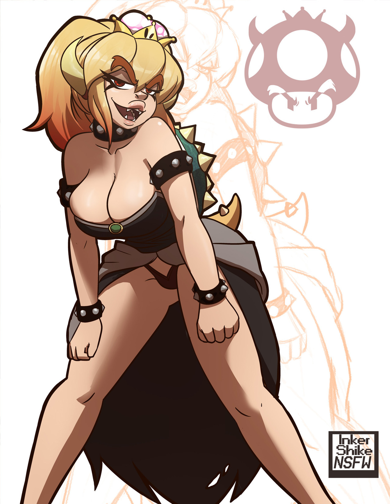 Princess Bowsette collection page 1 full