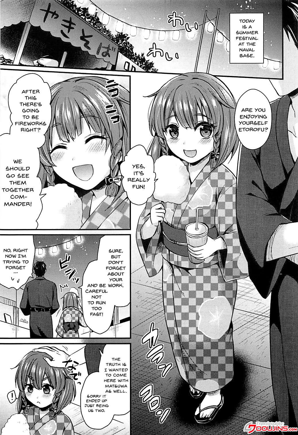 Etorofu-chan to Yukata Date page 2 full
