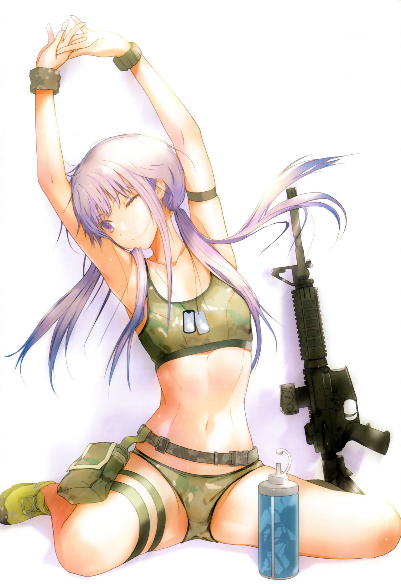Young Girls with Dog Tags page 7 full