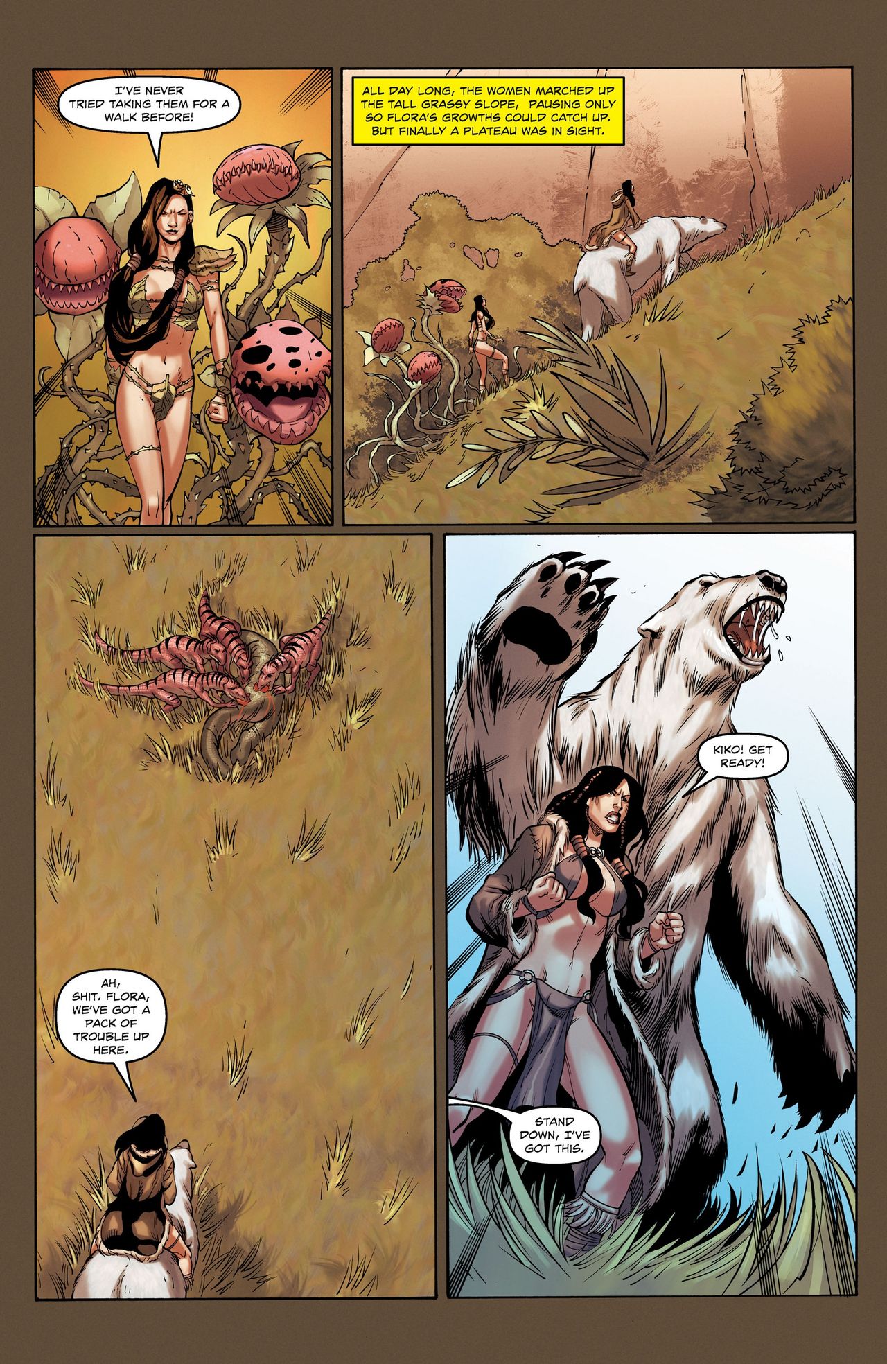 Jungle Fantasy - Survivors #9 page 7 full