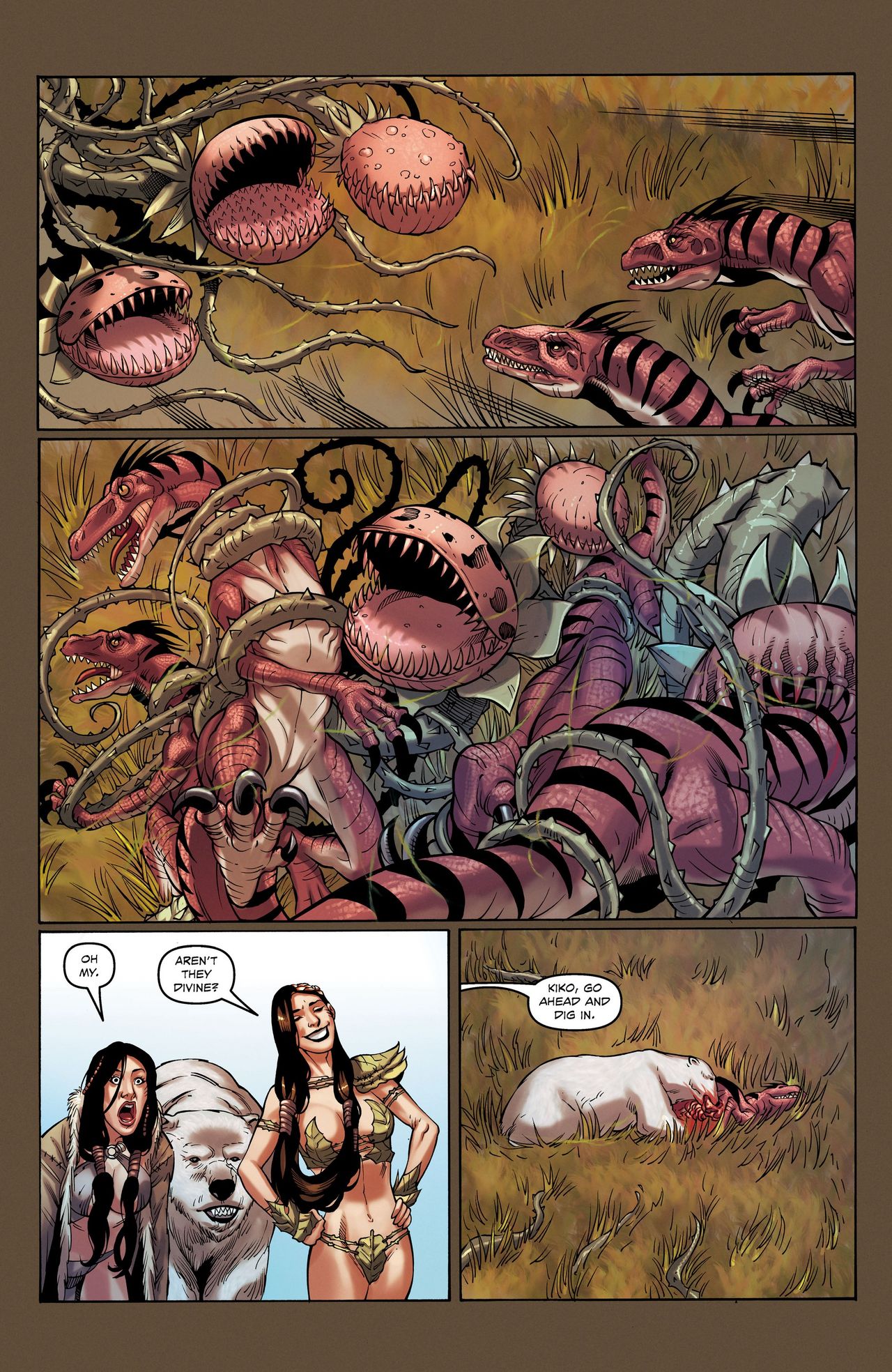 Jungle Fantasy - Survivors #9 page 8 full