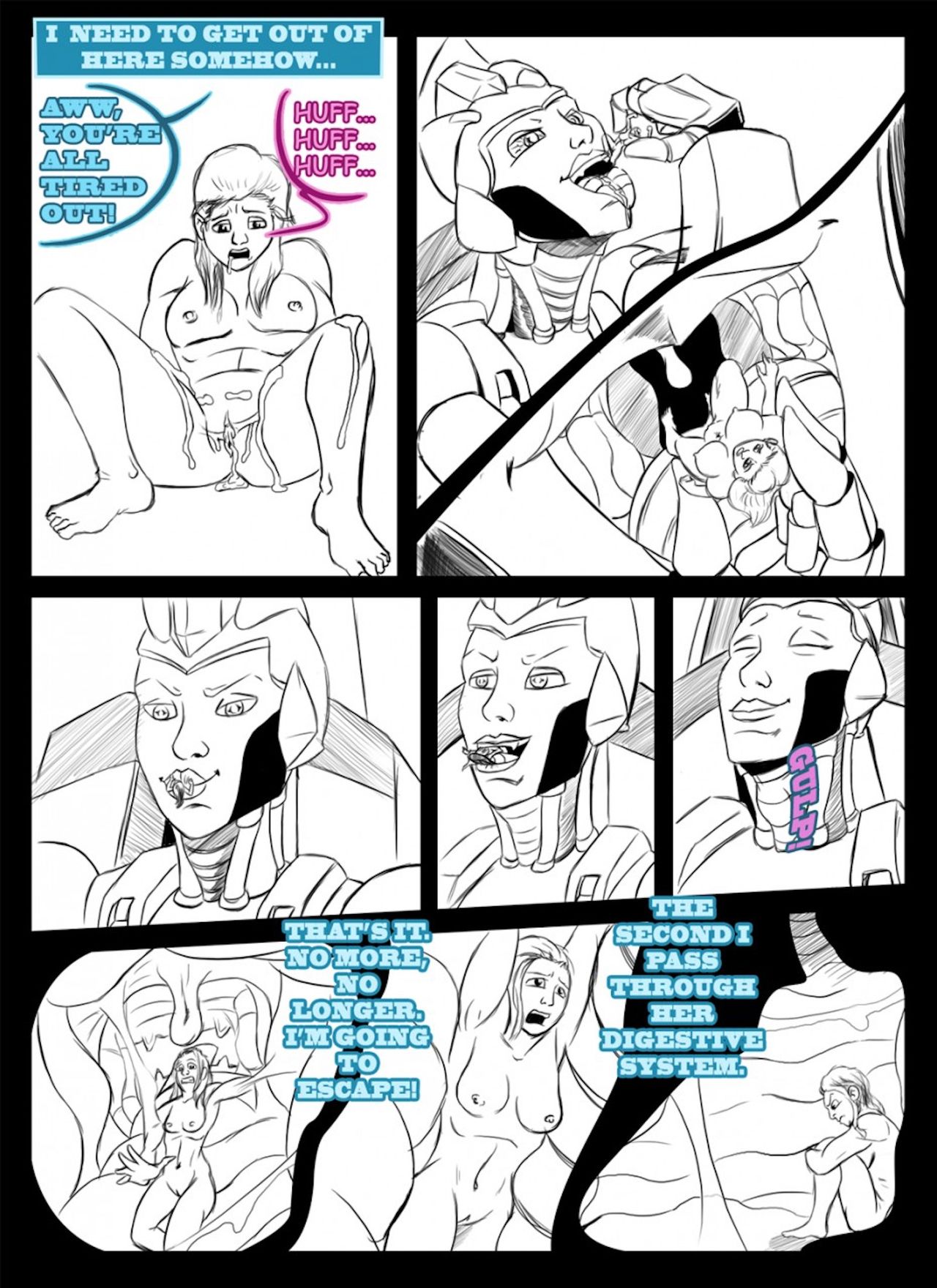 Spacelancer's Escapee page 5 full