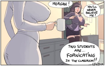 Morgan Rosewood and The Literature Teacher cover