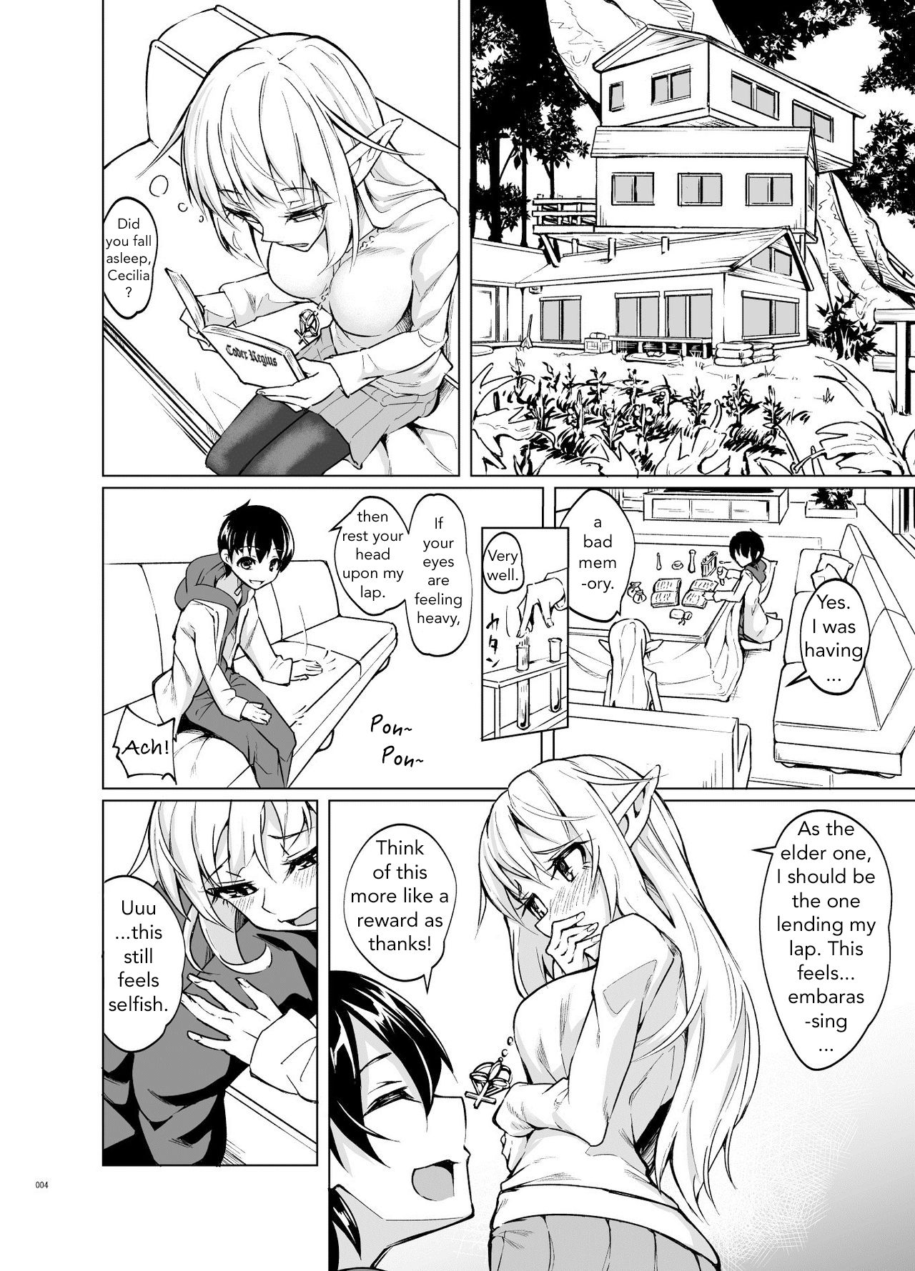 Toaru Elf o Hikitorimashite Shunmin no Hi | Taking Care of a Certain Elf ~A Day of Spring's Slumber~ page 3 full