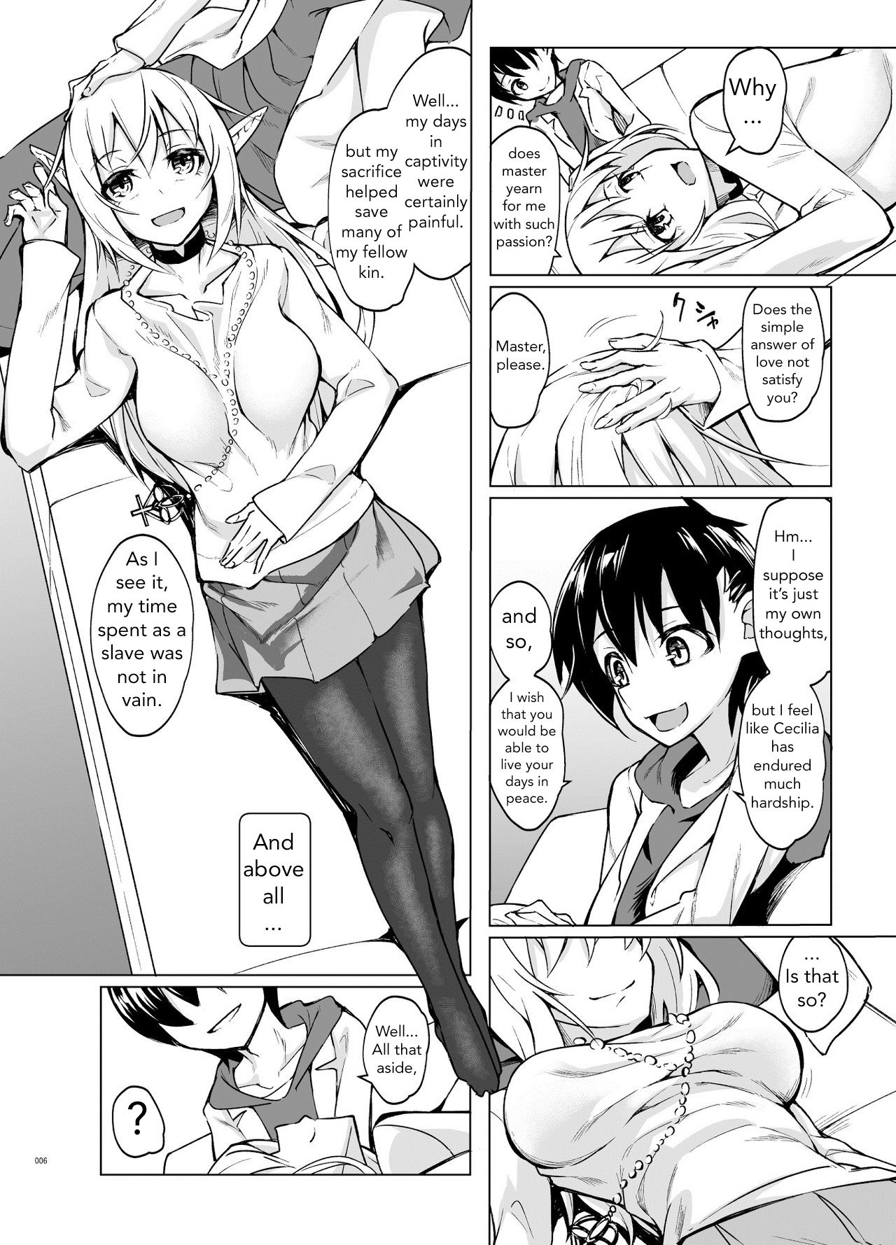 Toaru Elf o Hikitorimashite Shunmin no Hi | Taking Care of a Certain Elf ~A Day of Spring's Slumber~ page 5 full