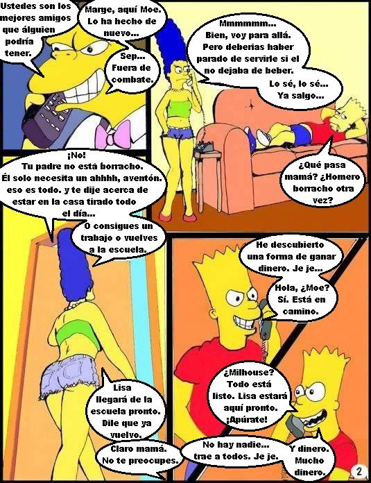 Comic xxx de "Los Simpsons" - Los negocios de Bart page 3 full