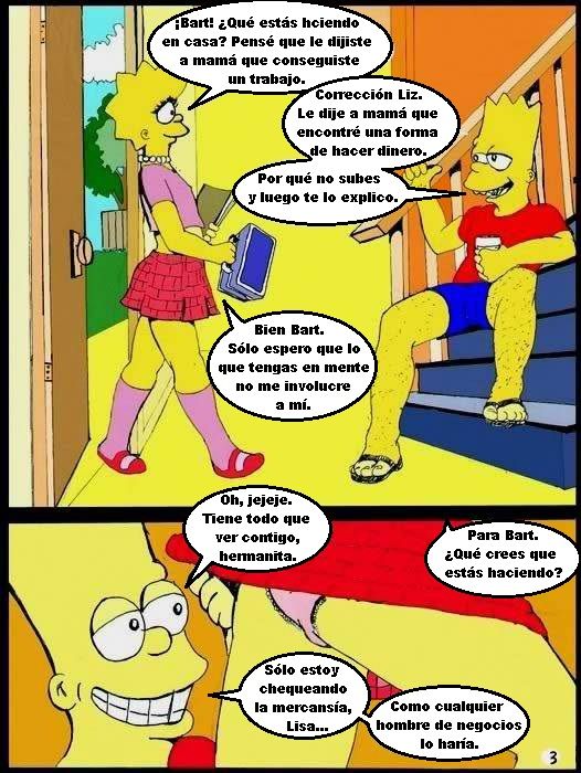 Comic xxx de "Los Simpsons" - Los negocios de Bart page 4 full