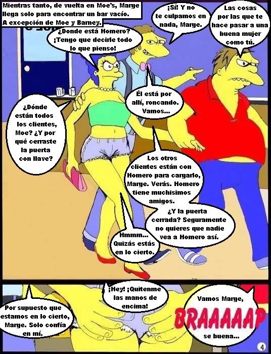 Comic xxx de "Los Simpsons" - Los negocios de Bart page 5 full