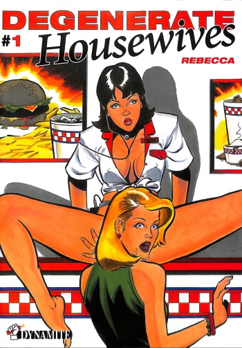 Degenerate Housewives 01  - Rebecca cover
