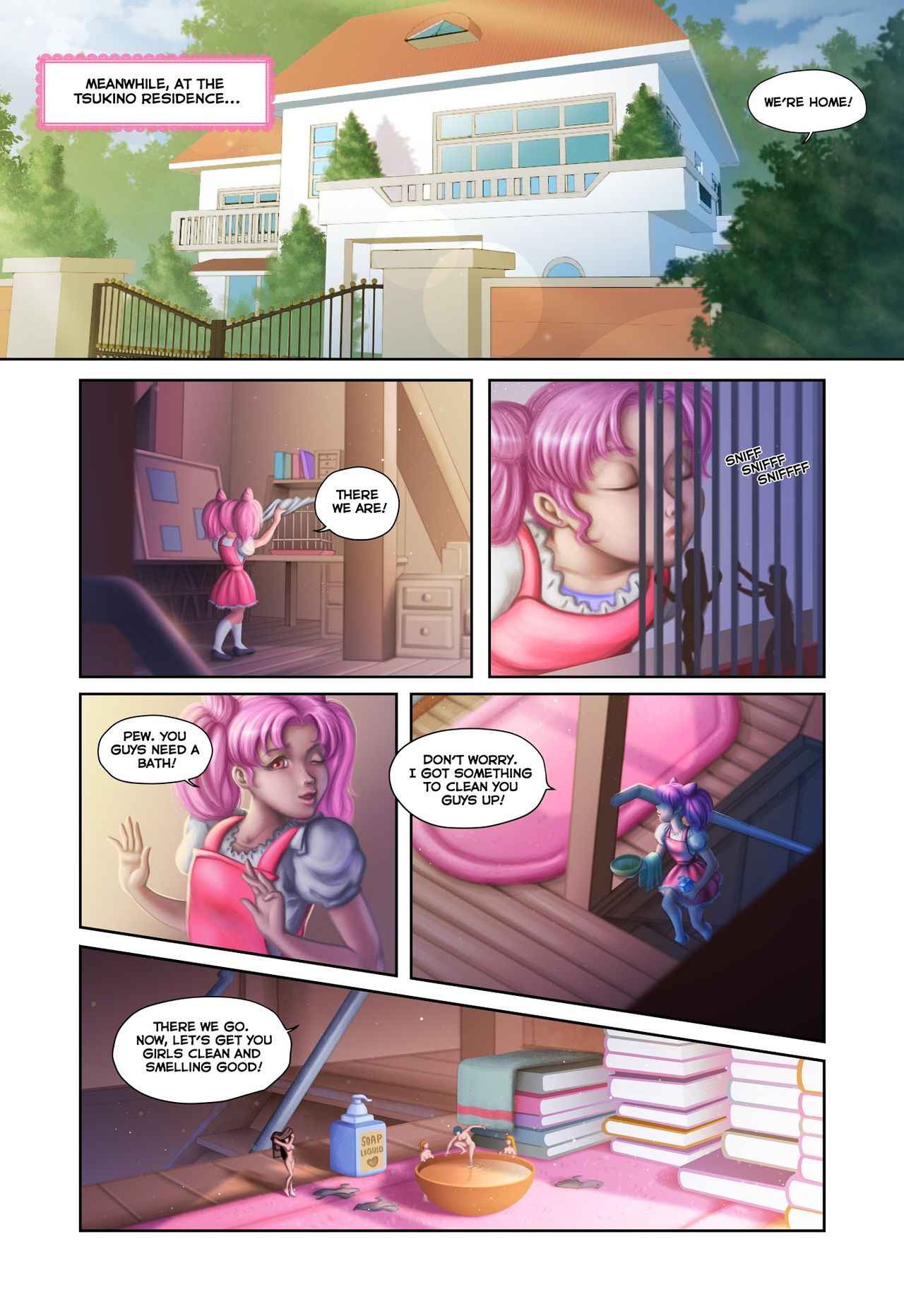 The Senshi Dolls #3 - Mistaken page 3 full
