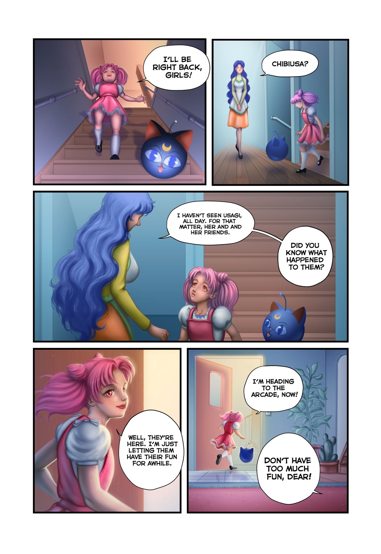 The Senshi Dolls #3 - Mistaken page 4 full