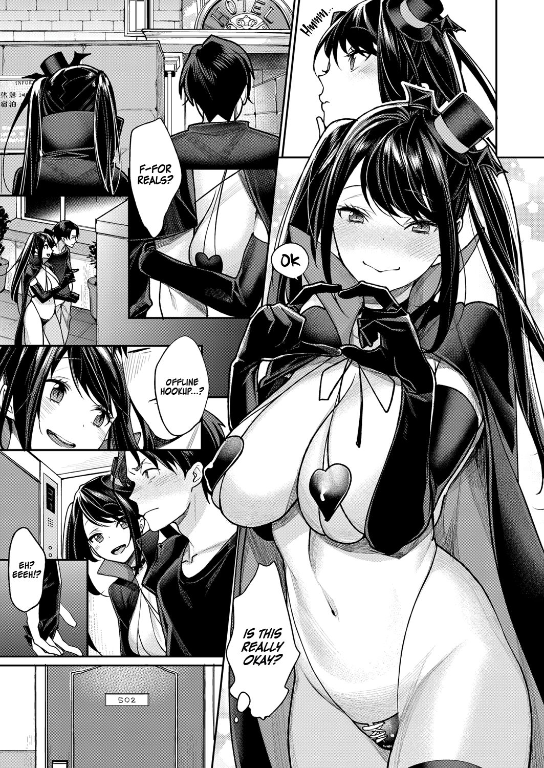 Hajimete no Ofupako | My First Offline Hookup page 5 full