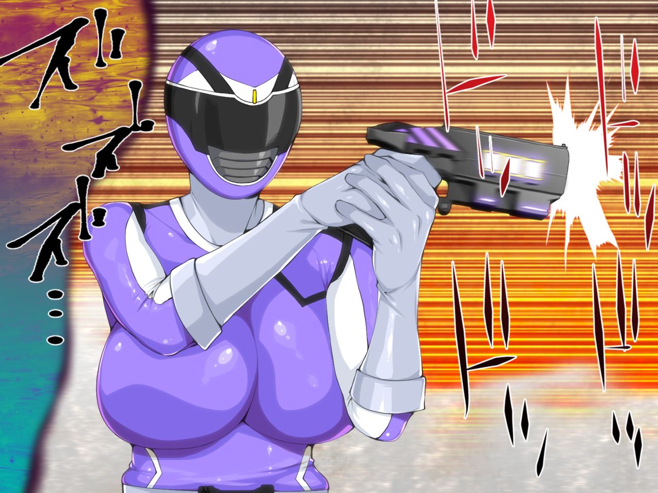 Kikou Sentai Heavy Ranger - Purple Hen page 5 full