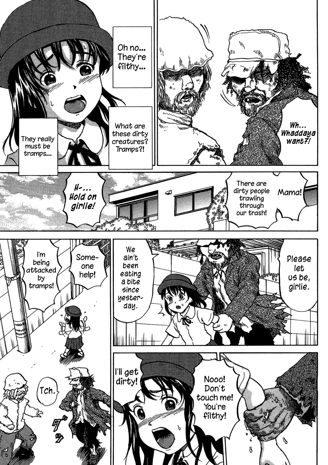 Hakidame ni Shoujo | Girl In The Garbage page 3 full