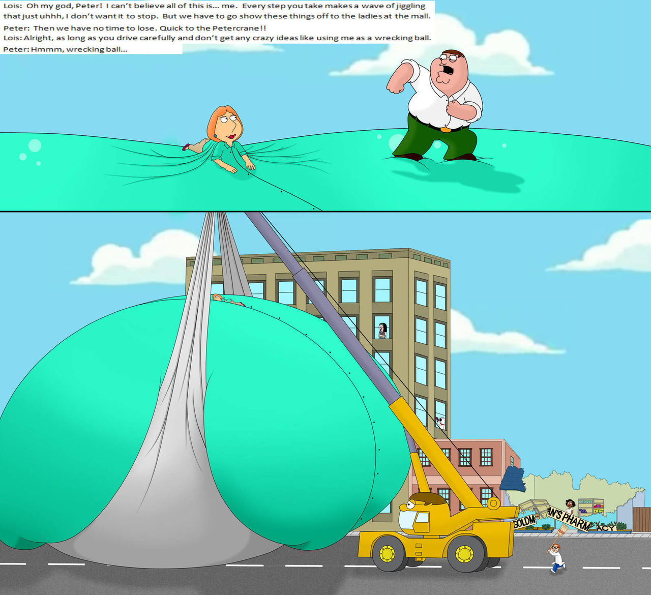 Family Guy Battle of the Boobs page 8 full