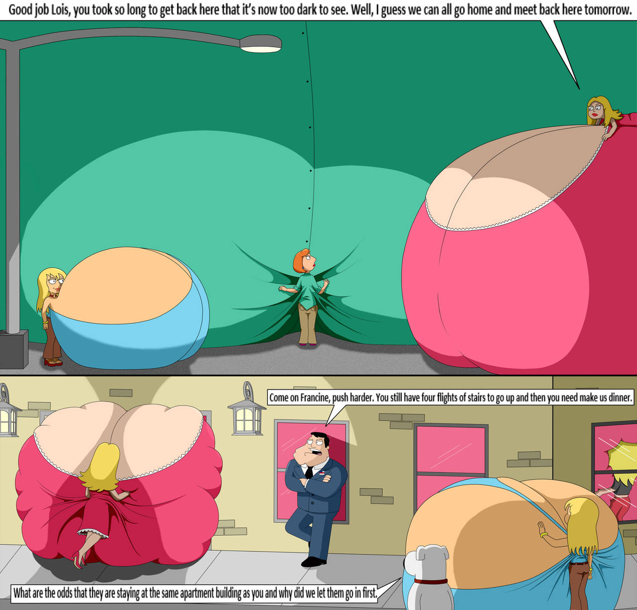 Family Guy Battle of the Boobs page 9 full