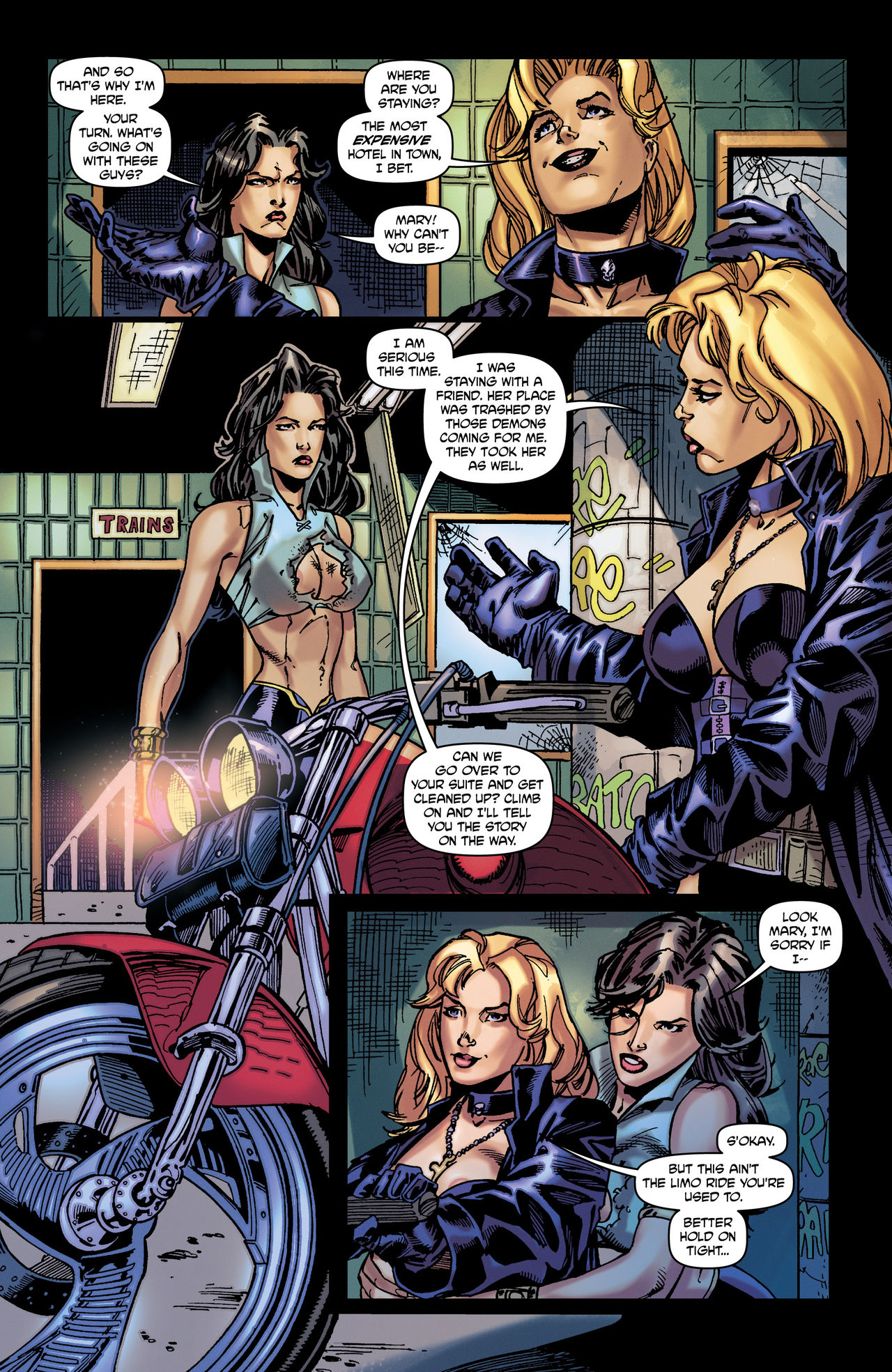 Pandora: Shotgun Mary #0 page 9 full