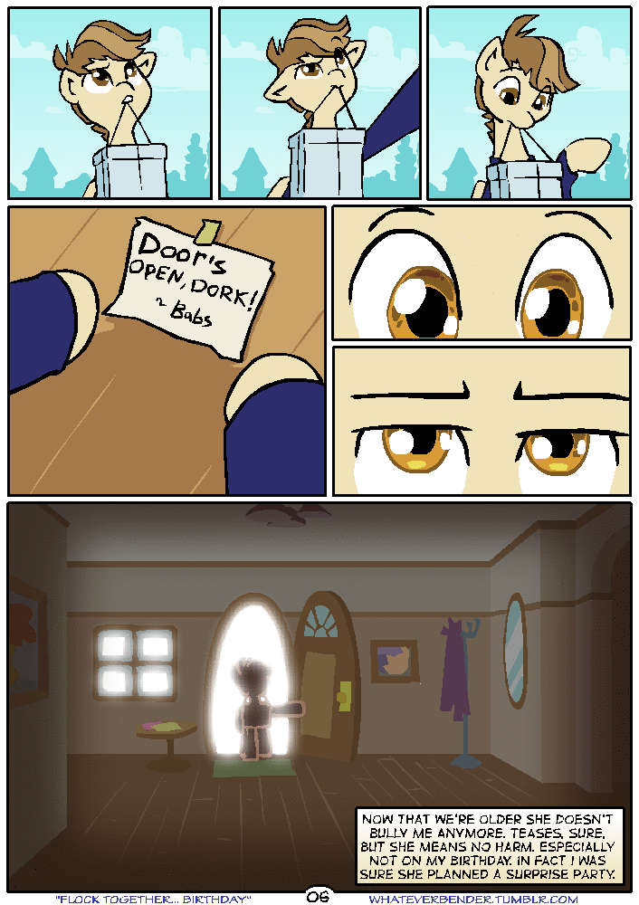 Flock Together...Birthday page 6 full