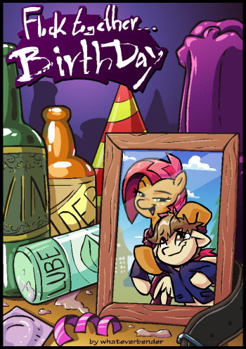 Flock Together...Birthday cover