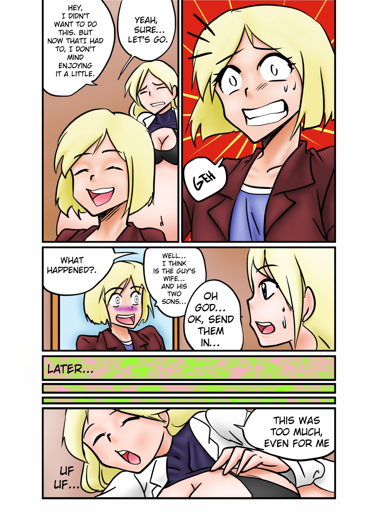 Fun in the dentist - colored page 9 full