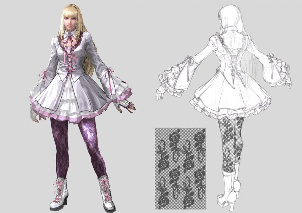 Tekken - Lili - Emilie De Rochefort. page 8 full
