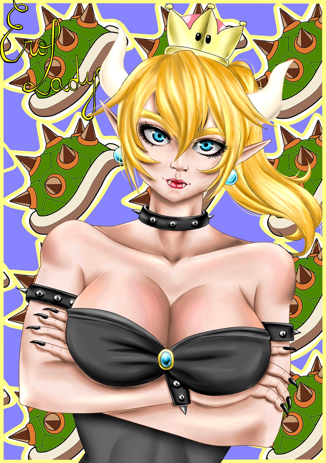 Bowsette page 1 full