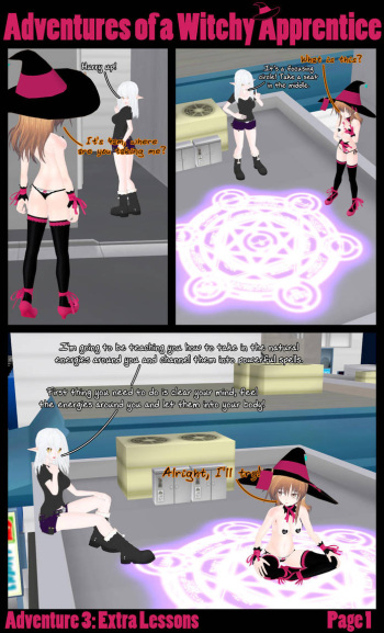 Adventures of a Witchy Apprentice - Chapter 3 cover