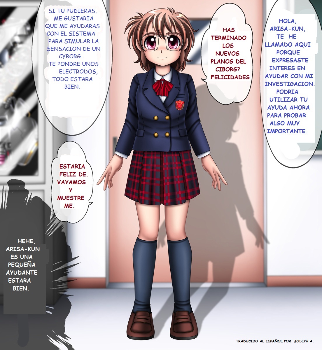 Cyborg Arisa page 1 full