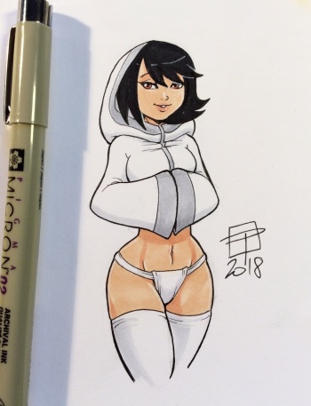 Shawtie in a Hoodie cover