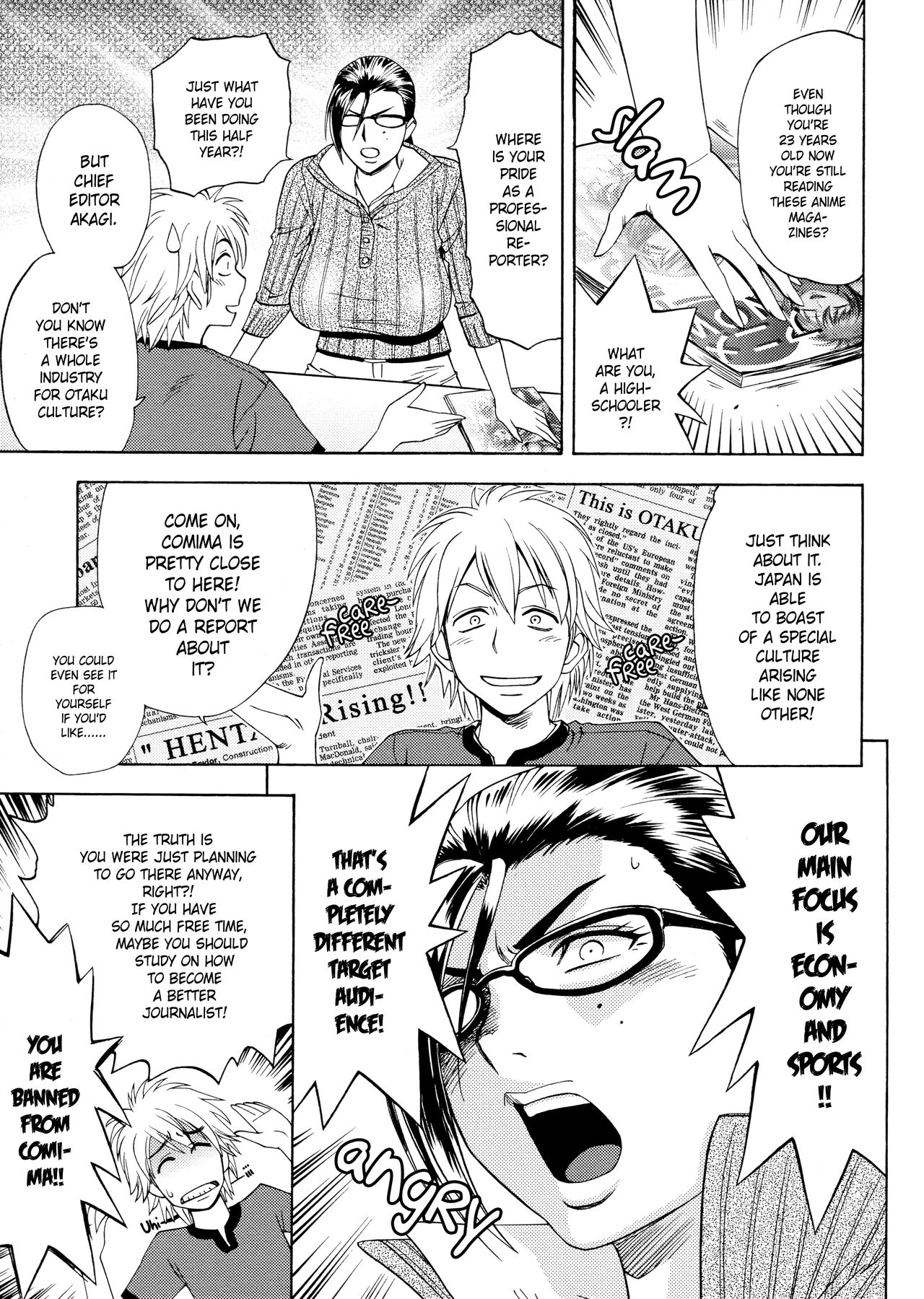 Bijin Henshuu-chou no Himitsu | Beautiful Editor-in-Chief's Secret Ch. 1-3 page 7 full