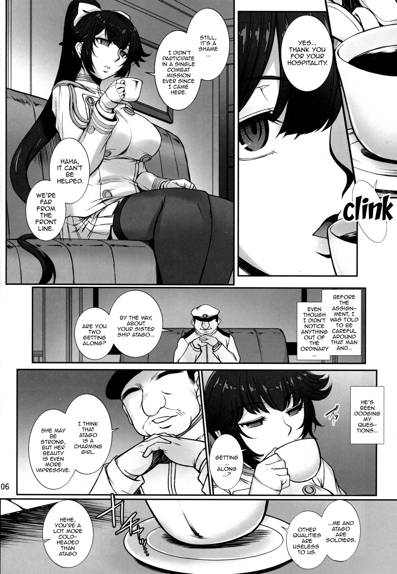 Takao wa Midara ni Musebinaku | Takao's Dirty Cries page 5 full