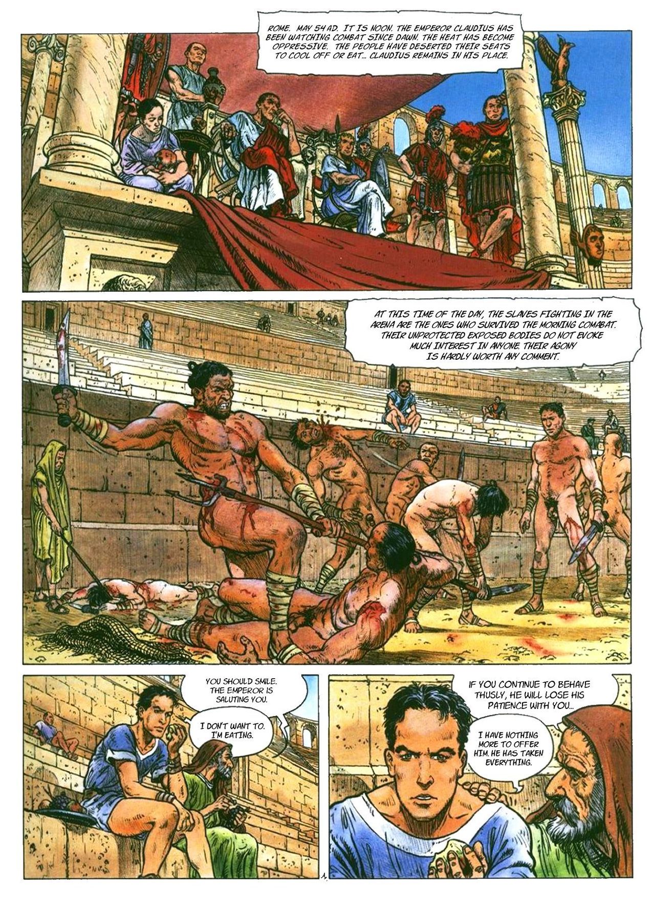 Murena - Tome 01 - The Crimson and the Gold page 3 full